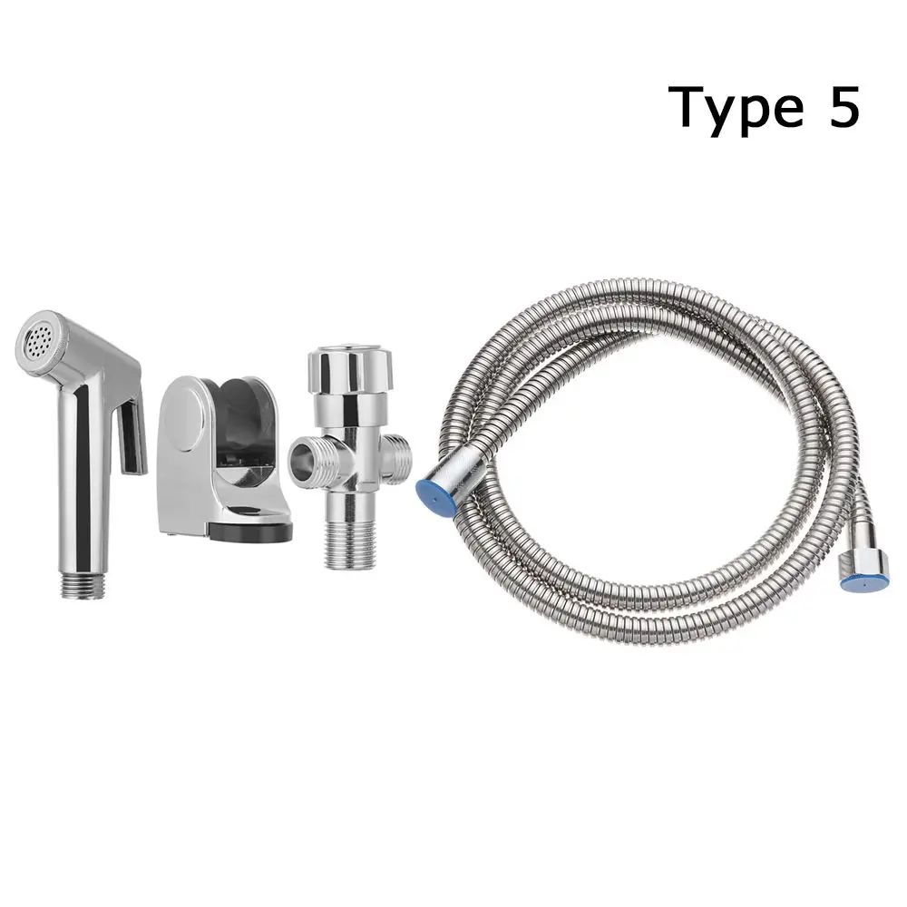 Stainless Steel Handheld Bidet Sprayer Head Self Cleaning 17