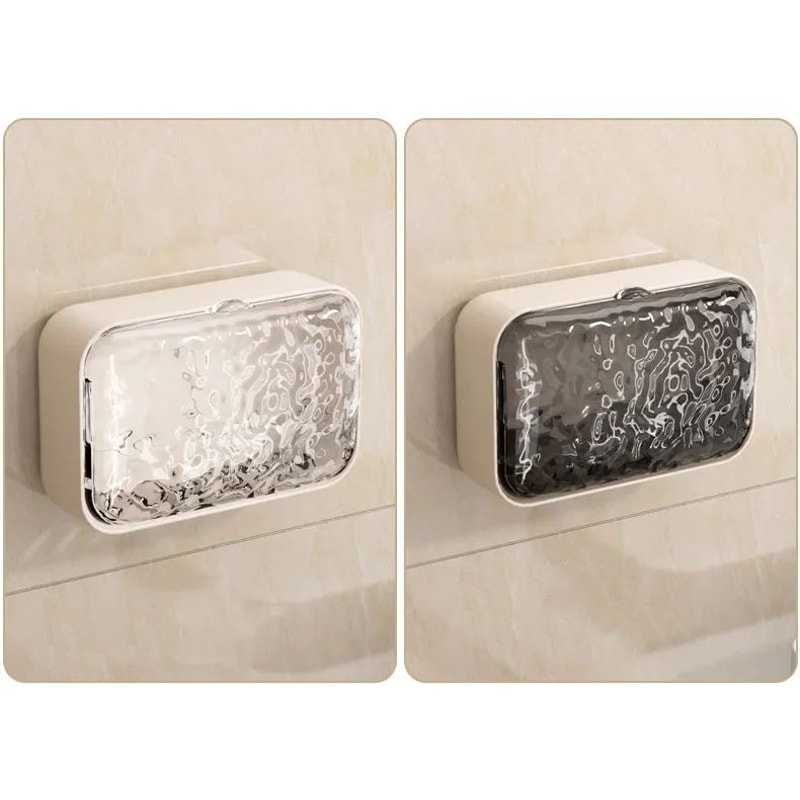 Wall Mounted Double Drain Soap Holder 7