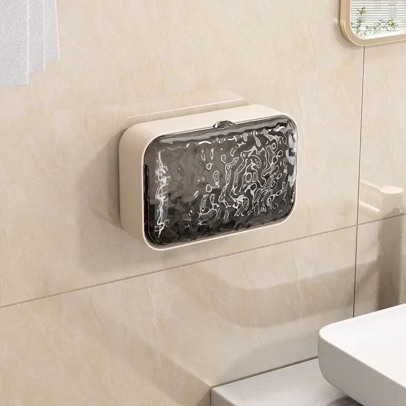 Wall Mounted Double Drain Soap Holder 9
