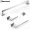 Brushed Steel Bathroom Hardware Set 2