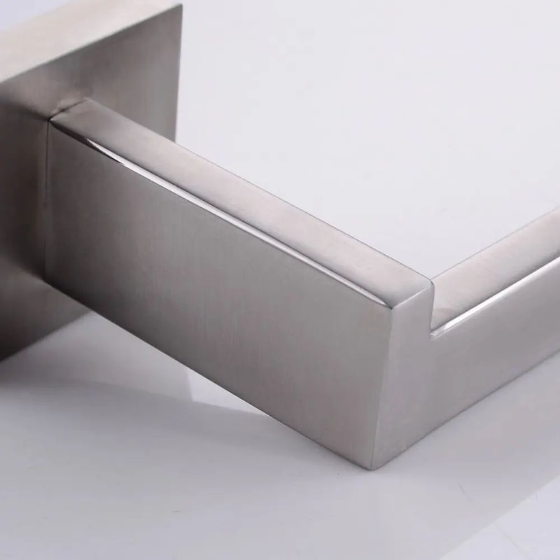 Brushed Steel Bathroom Hardware Set 6
