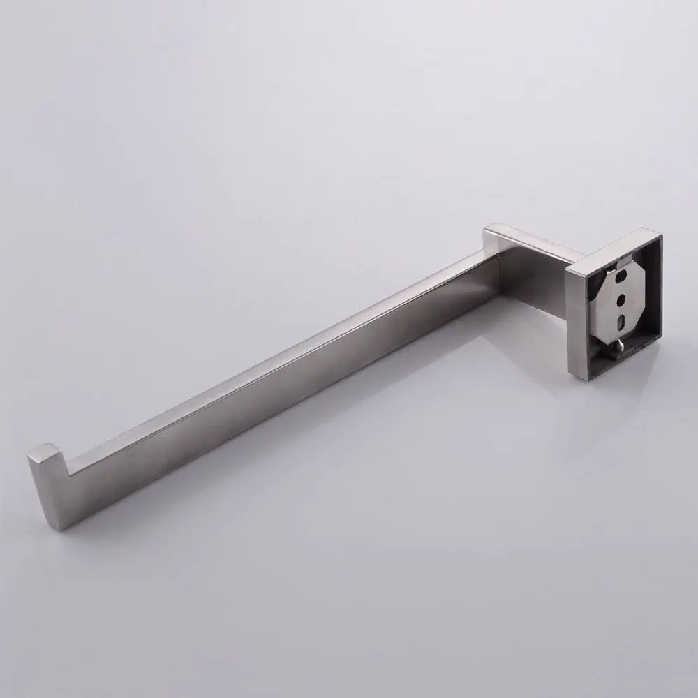 Brushed Steel Bathroom Hardware Set 9
