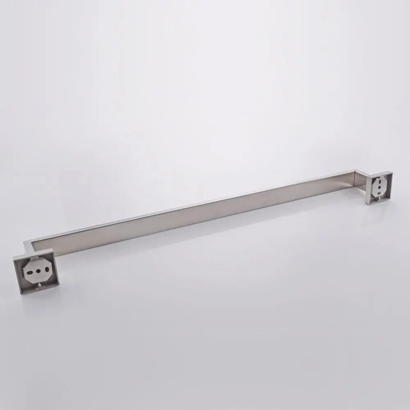 Brushed Steel Bathroom Hardware Set 10
