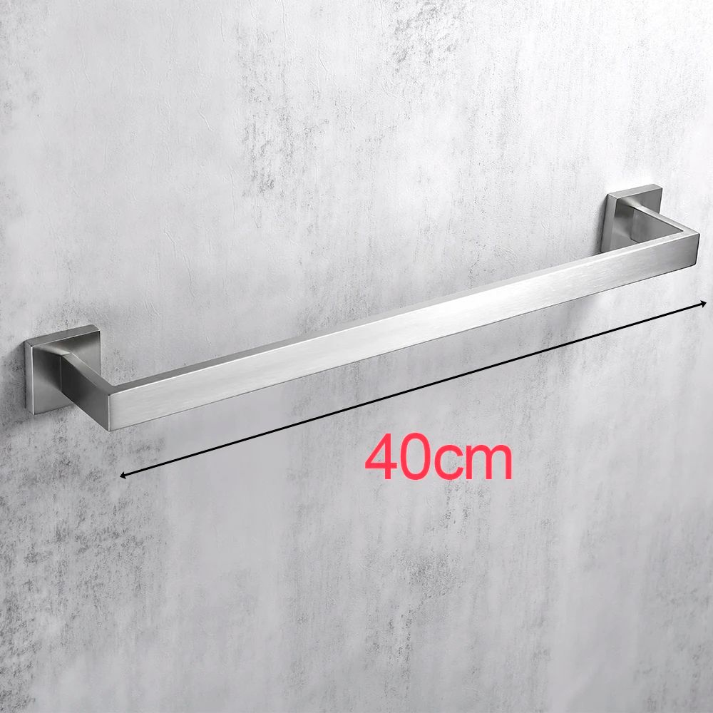 Brushed Steel Bathroom Hardware Set 17