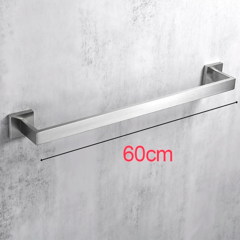 Brushed Steel Bathroom Hardware Set 19