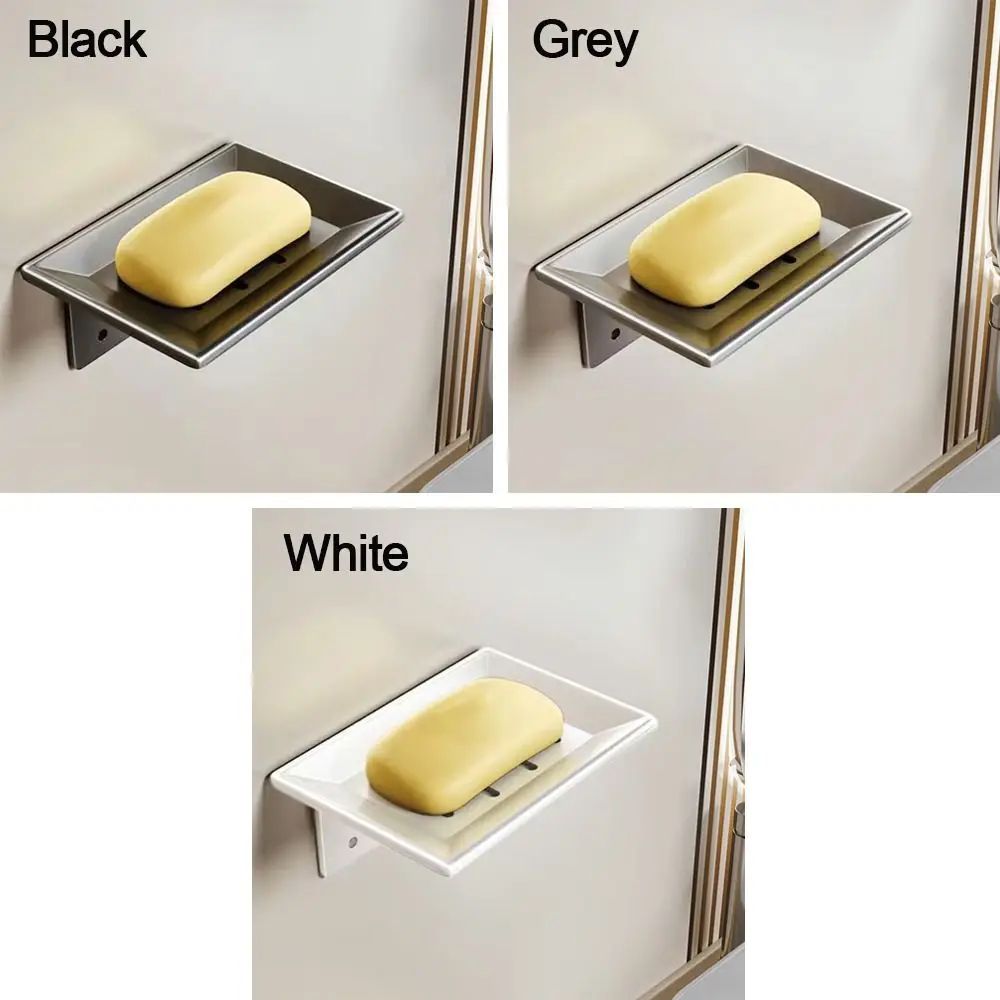 No Drill Metal Wall Mounted Soap Holder 4