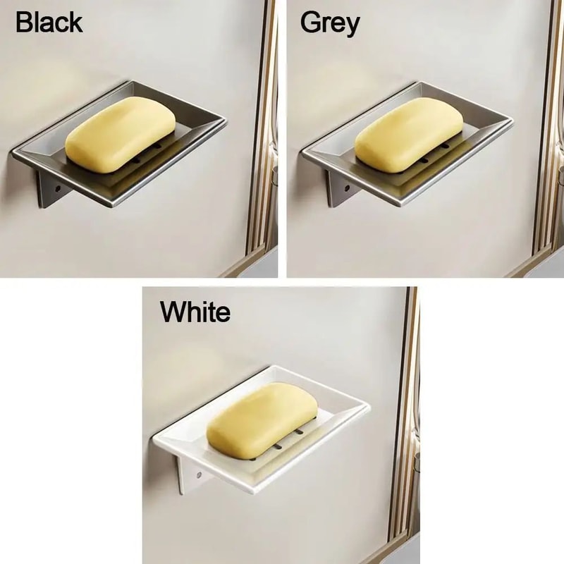 No Drill Metal Wall Mounted Soap Holder 4