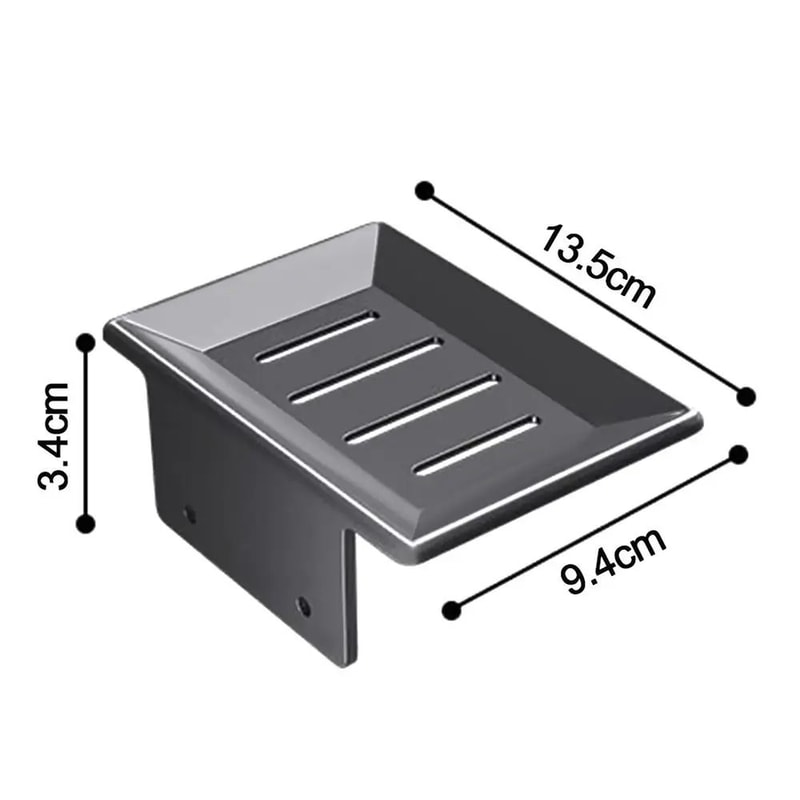 No Drill Metal Wall Mounted Soap Holder 5