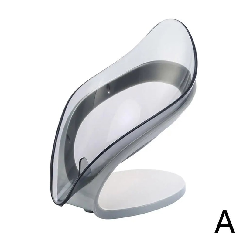Leaf Shape Drain Soap Dish 8