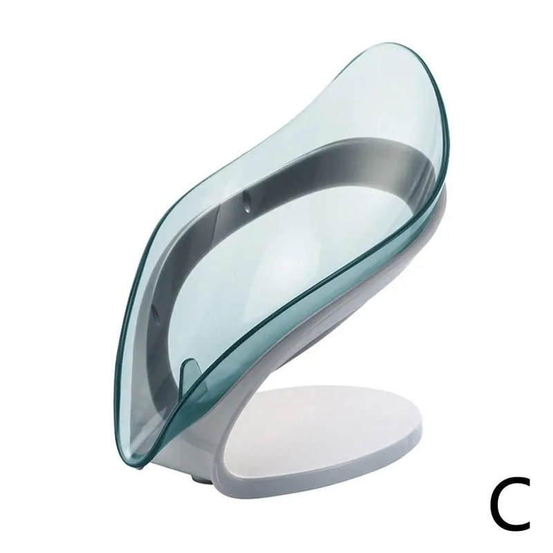 Leaf Shape Drain Soap Dish 10