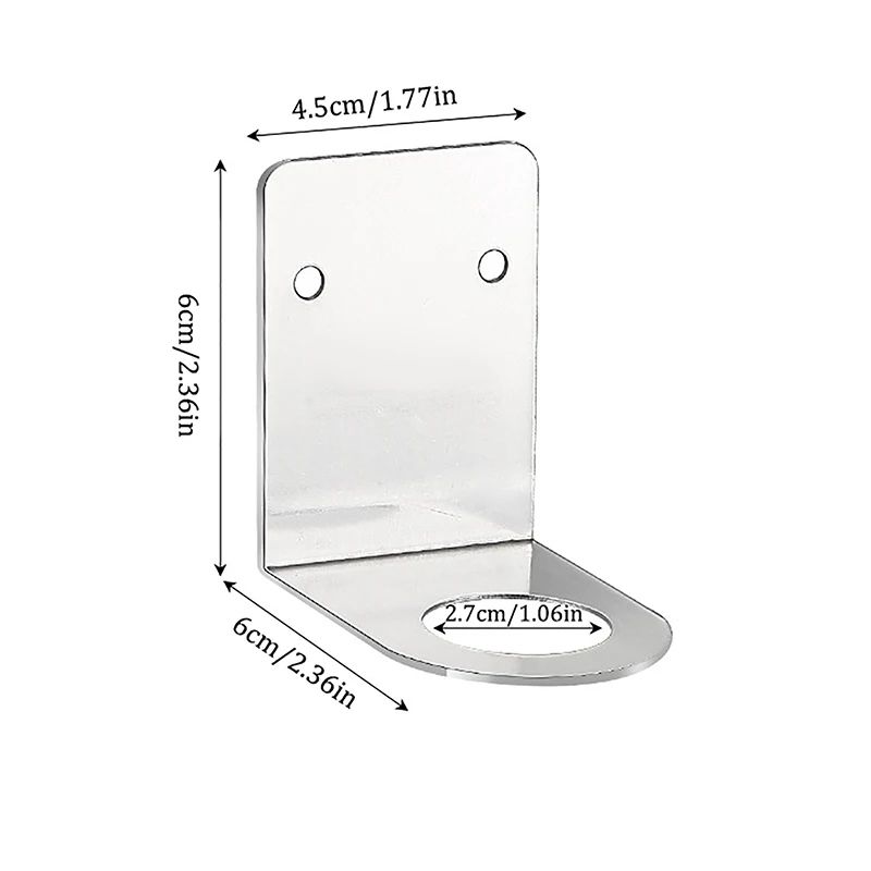 Wall Mounted Soap Bottle Holder Rack 8