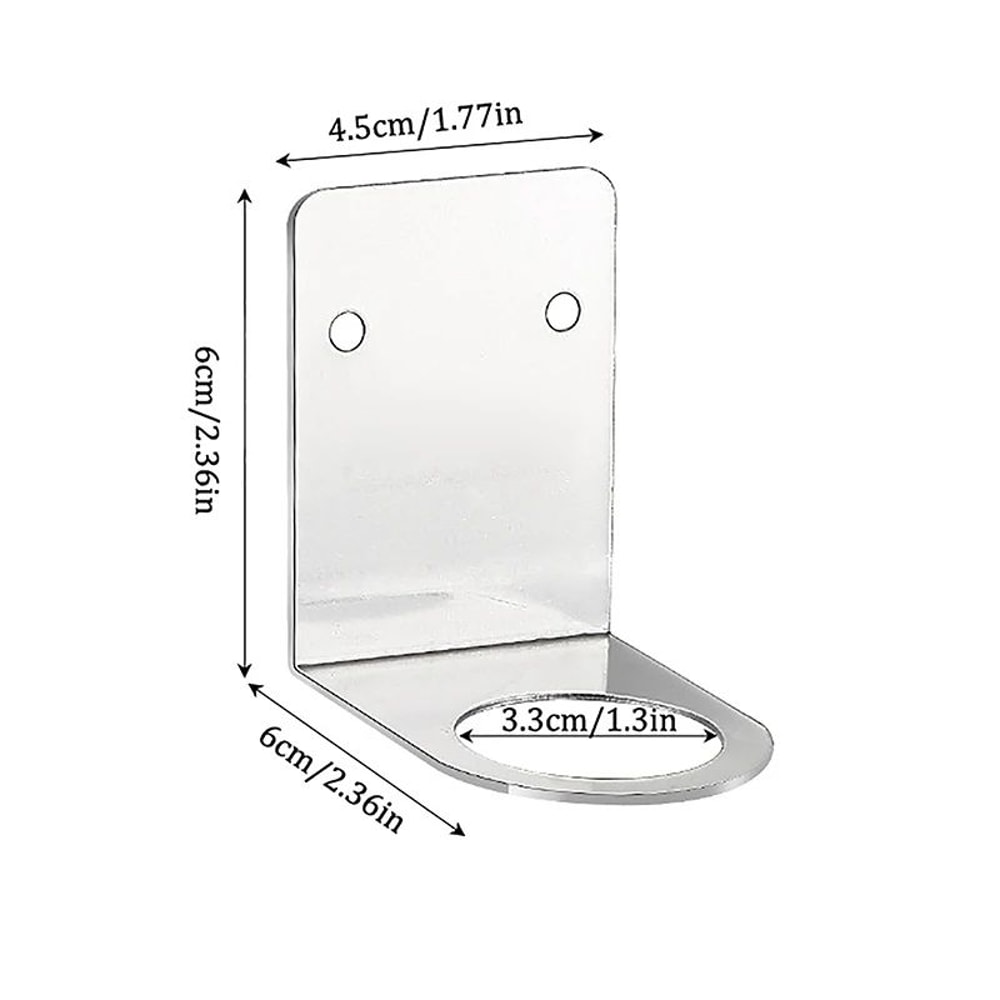 Wall Mounted Soap Bottle Holder Rack 10