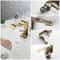 Luxury Brushed Gold Bathroom Sink Faucet 3