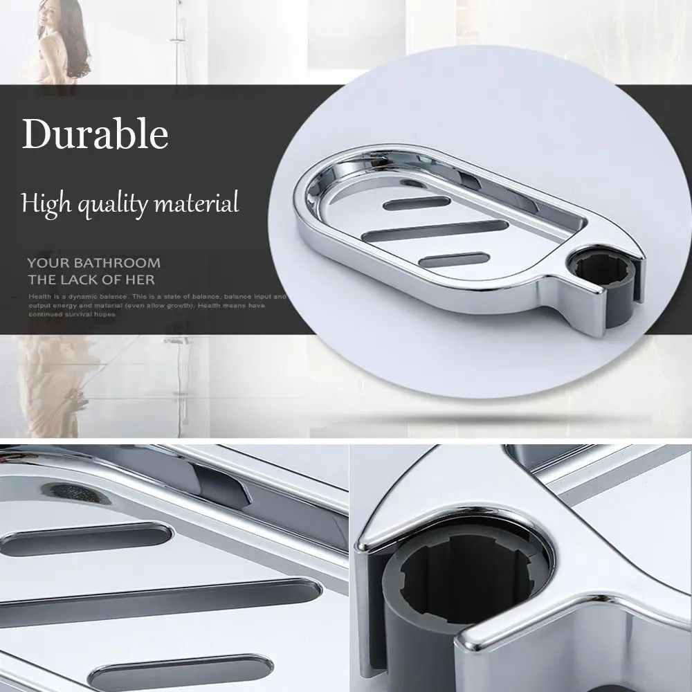 Adjustable Shower Rail Soap Dish Holder Or 22 24 25 Mm Home 0