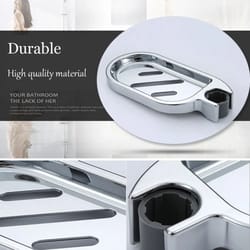 adjustable shower rail soap dish holder or 22 24 25 mm home