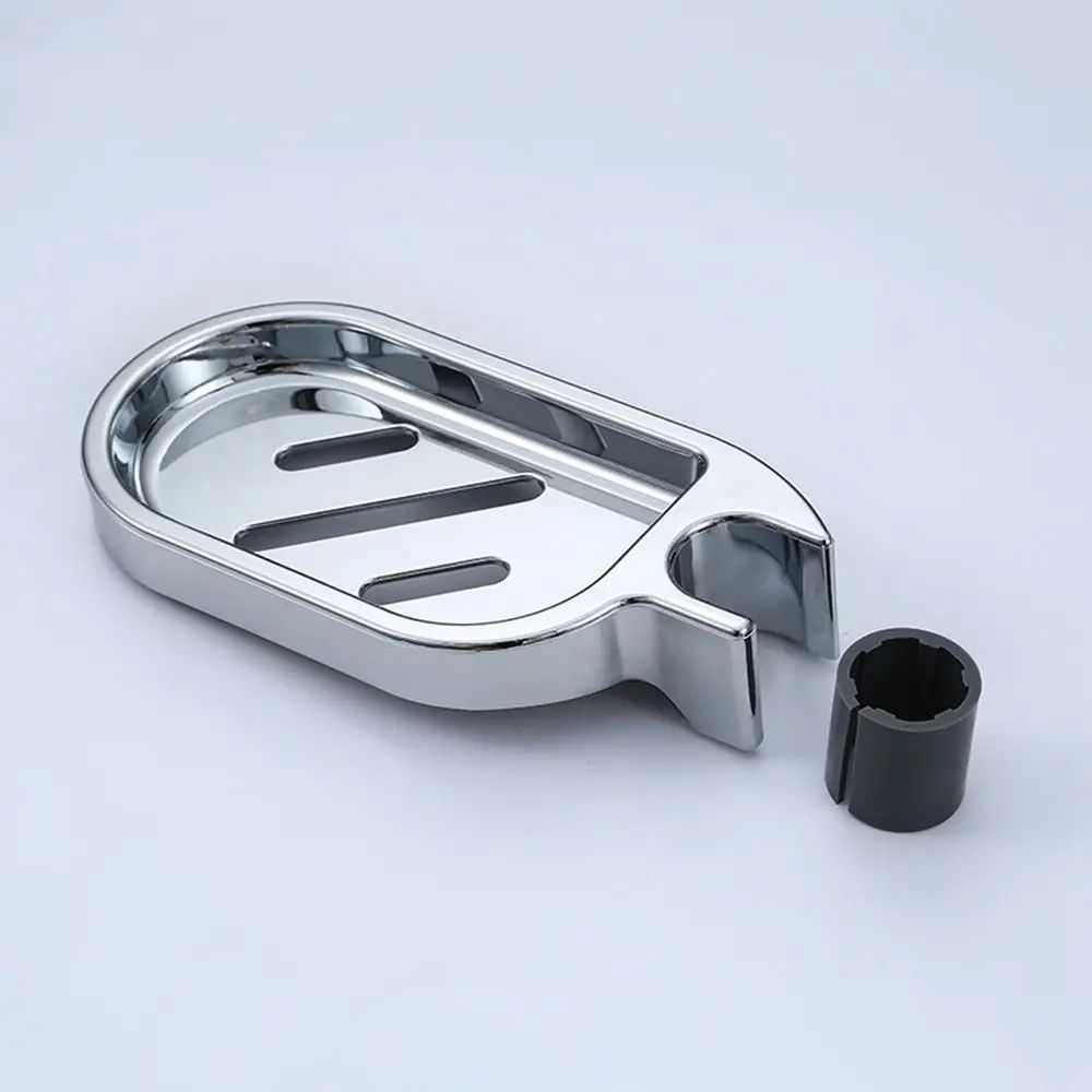 Adjustable Shower Rail Soap Dish Holder Or 22 24 25 Mm Home 9