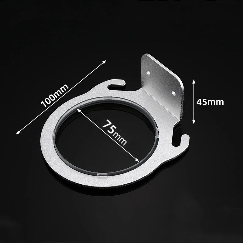 Space Aluminum Wall Mounted Hair Dryer Holder 3