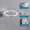 Space Aluminum Wall Mounted Hair Dryer Holder 4
