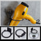 Space Aluminum Wall Mounted Hair Dryer Holder 6
