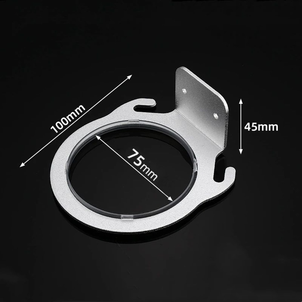 Space Aluminum Wall Mounted Hair Dryer Holder 10