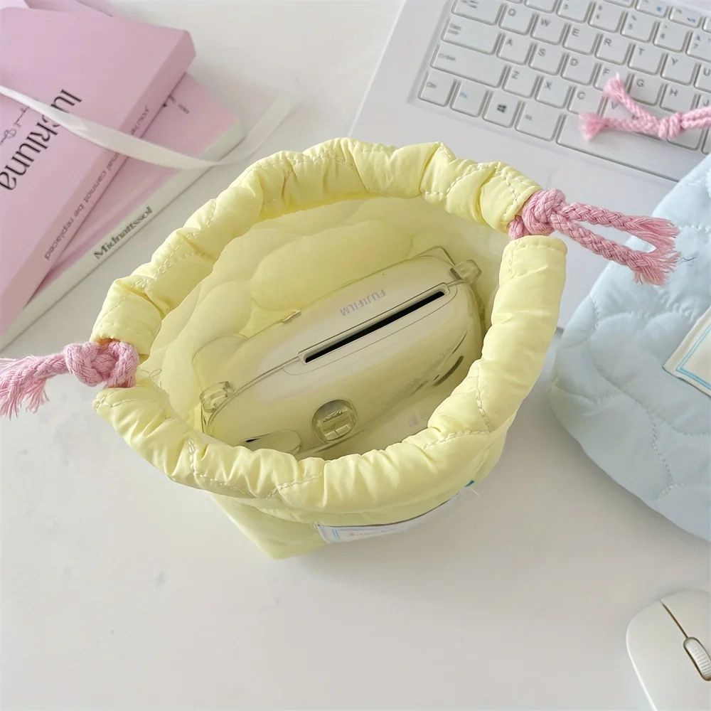 Cute Drawstring Makeup Travel Bag 6