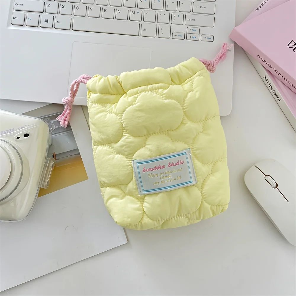 Cute Drawstring Makeup Travel Bag 12