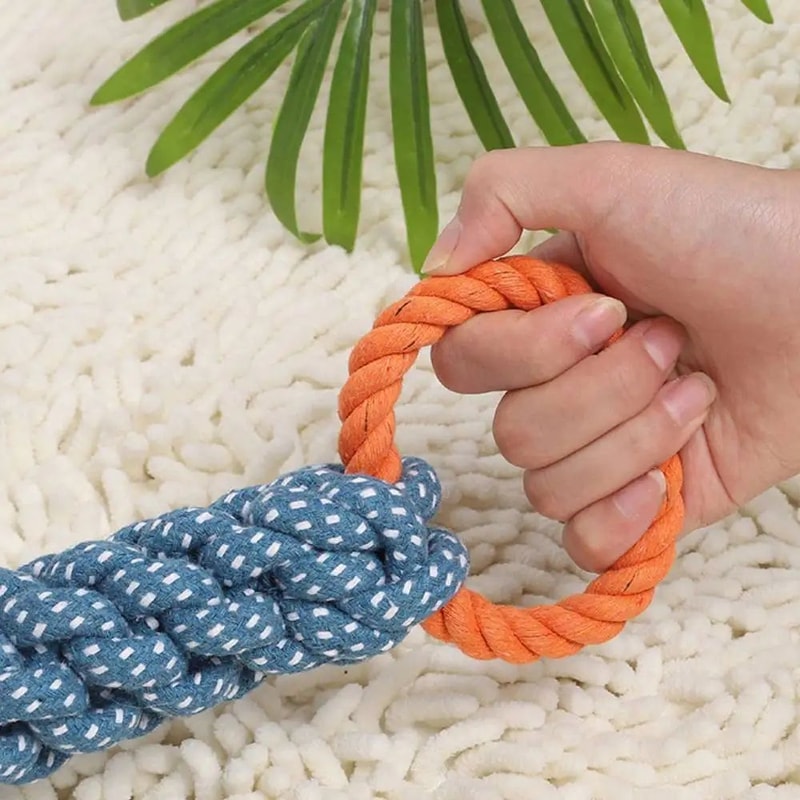 Indestructible Rope Tug Toy For Dogs 3