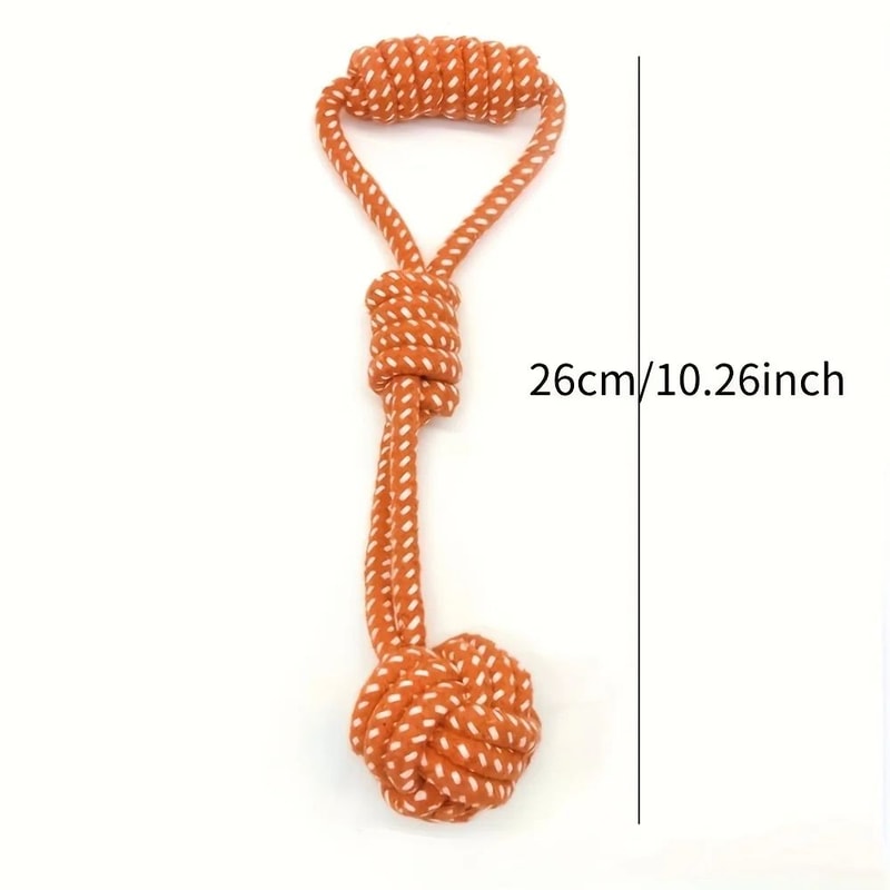 Braided Cotton Rope Dog Chew Toy 10
