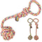 Durable Knot Rope Chew Toy For Pets 0