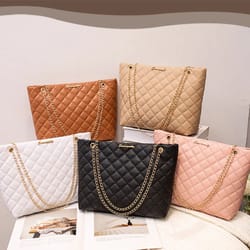 women pu leather shoulder & crossbody bag