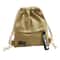 Canvas Double Shoulder Drawstring Backpack 13