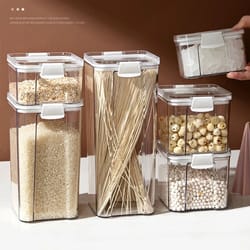 sealed airtight storage jar set