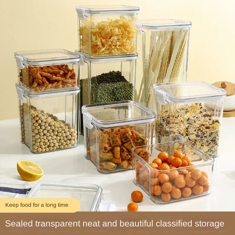 Sealed Airtight Storage Jar Set 4