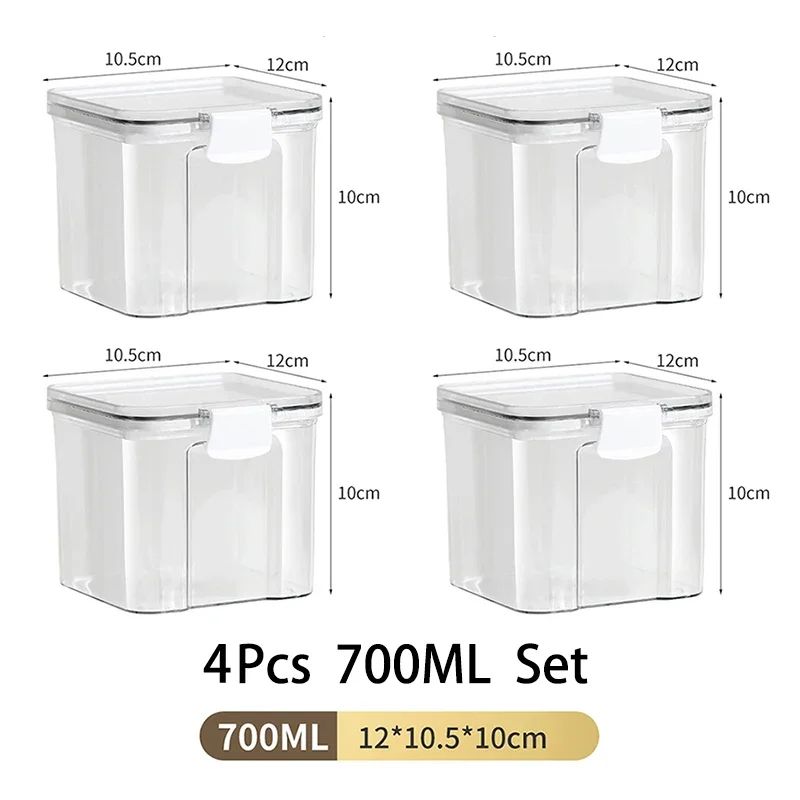 Sealed Airtight Storage Jar Set 15