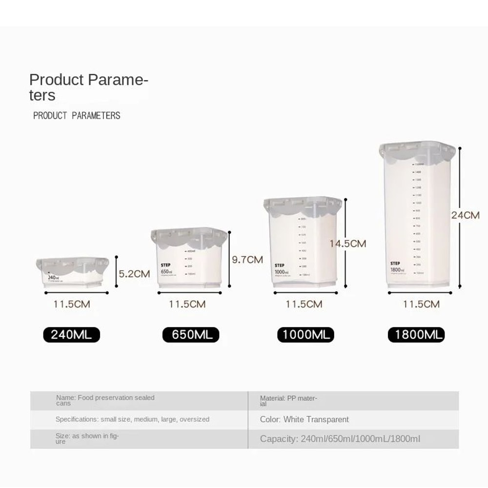 Large Capacity Sealed Food Storage Container 11