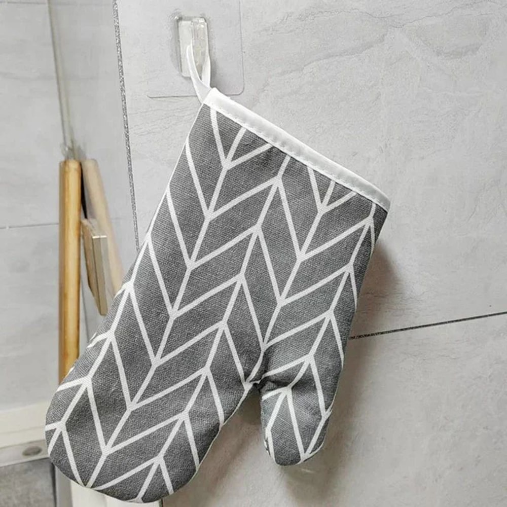 2PCS High Temperature Oven Insulated Gloves 7