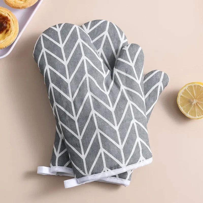2PCS High Temperature Oven Insulated Gloves 8