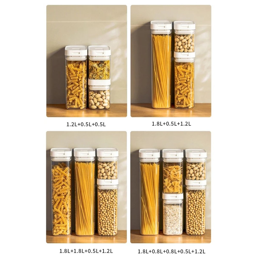 Large Capacity LeakProof Pasta Storage Container 12