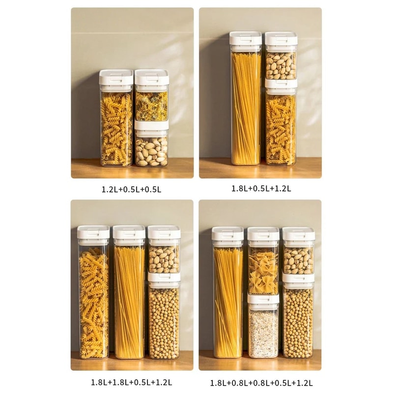 Large Capacity LeakProof Pasta Storage Container 12