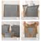 Foldable Wood Frame Laundry Storage Basket 3