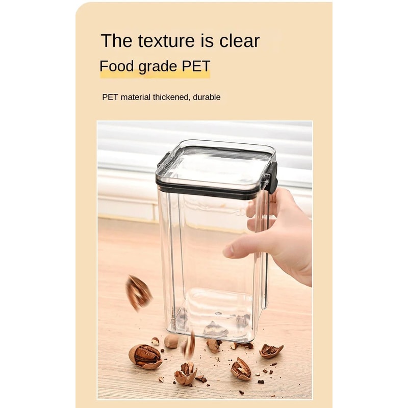 Stackable Airtight Kitchen Storage Jar Set 12