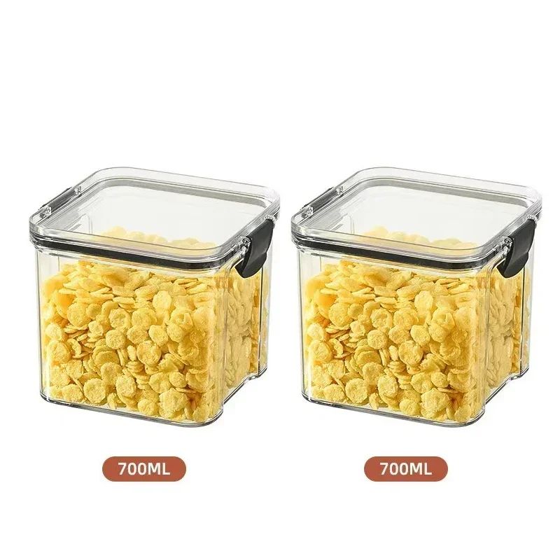 Stackable Airtight Kitchen Storage Jar Set 16