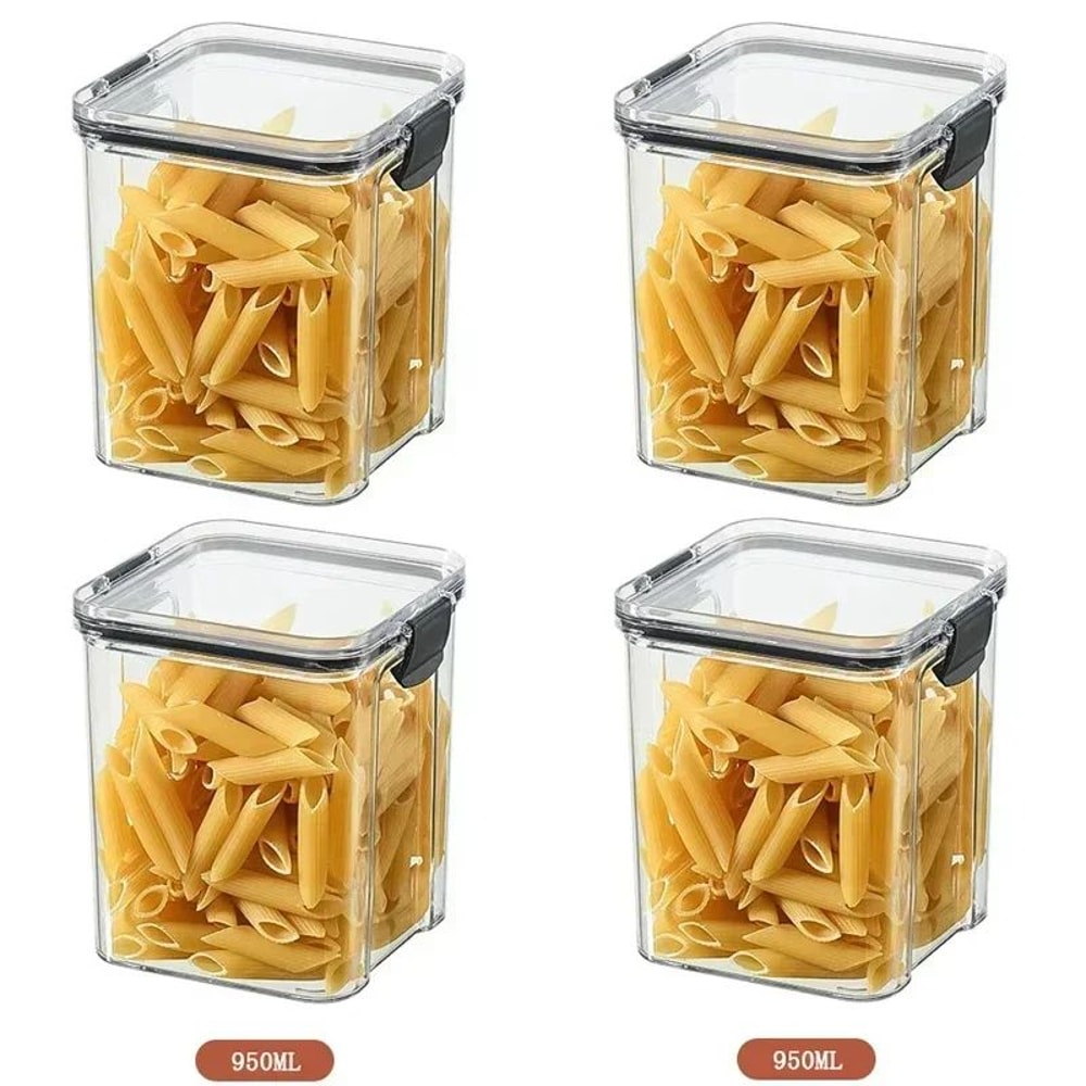 Stackable Airtight Kitchen Storage Jar Set 21