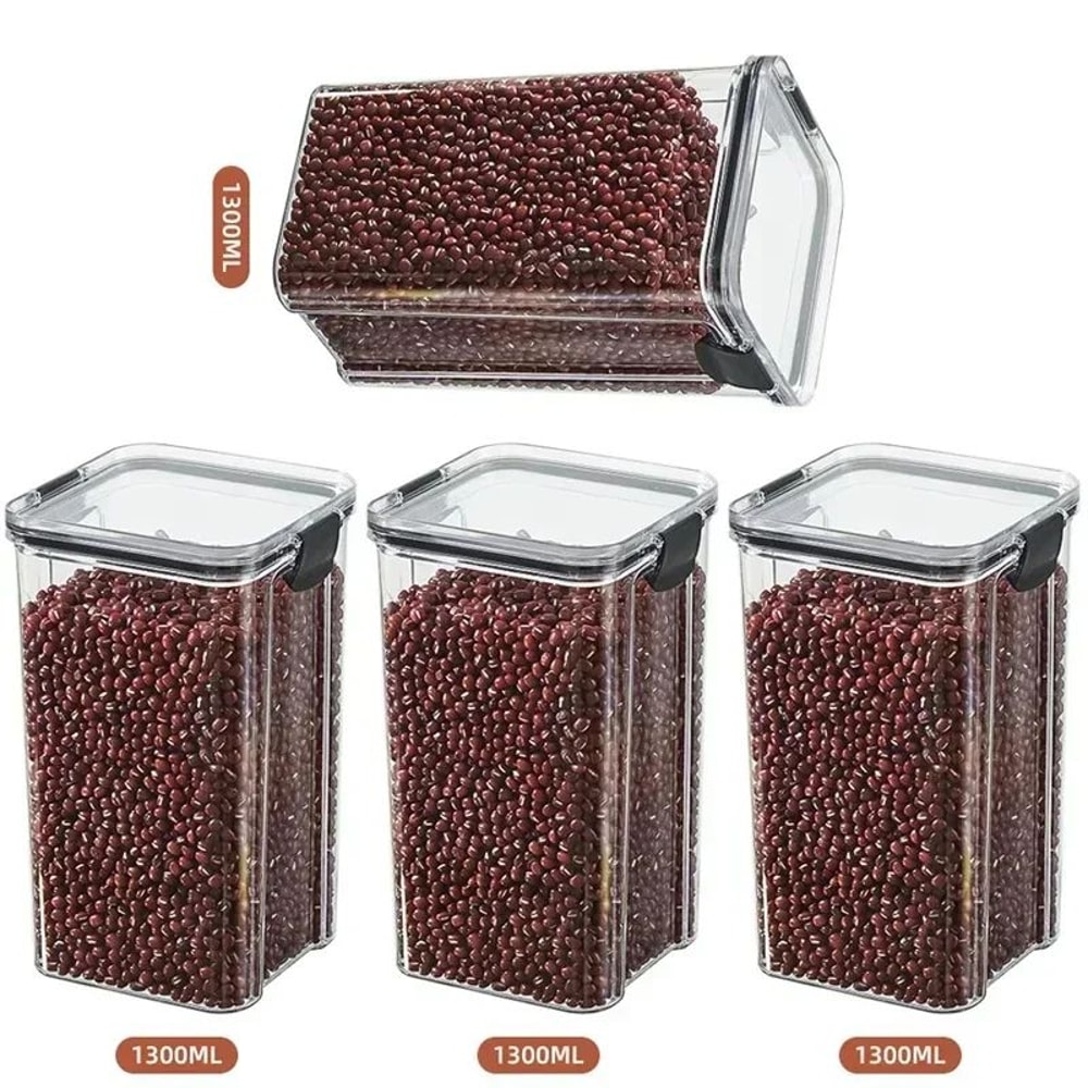 Stackable Airtight Kitchen Storage Jar Set 22