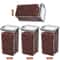 Stackable Airtight Kitchen Storage Jar Set 22