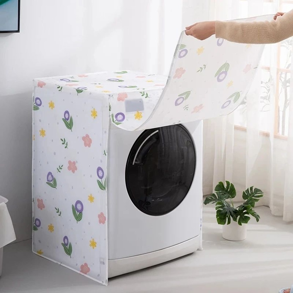 Waterproof Cartoon Washing Machine Dust Cover 3