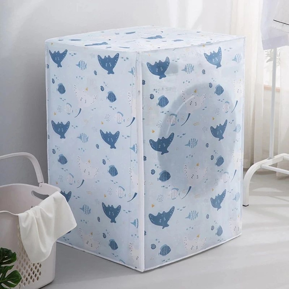 Waterproof Cartoon Washing Machine Dust Cover 5