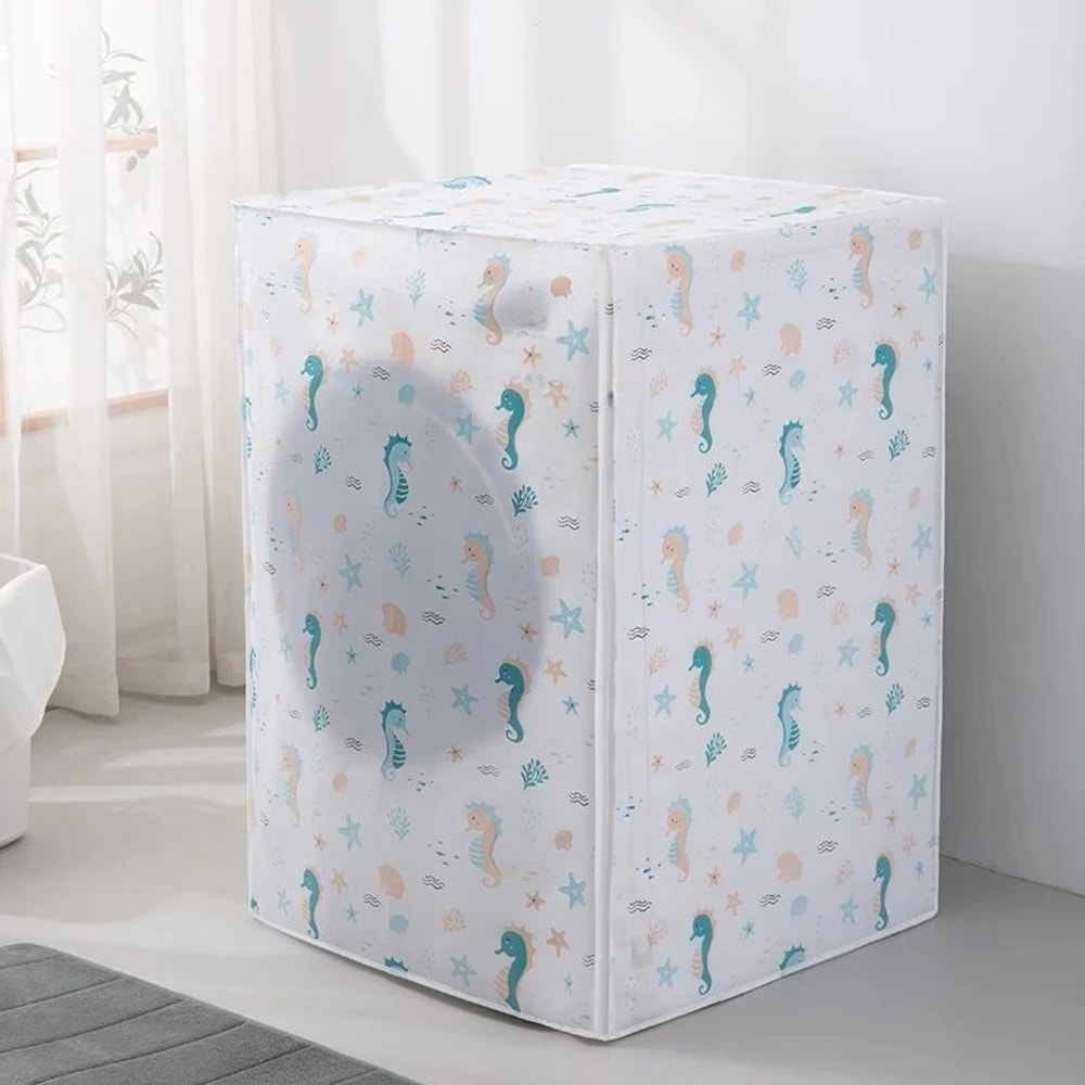 Waterproof Cartoon Washing Machine Dust Cover 13