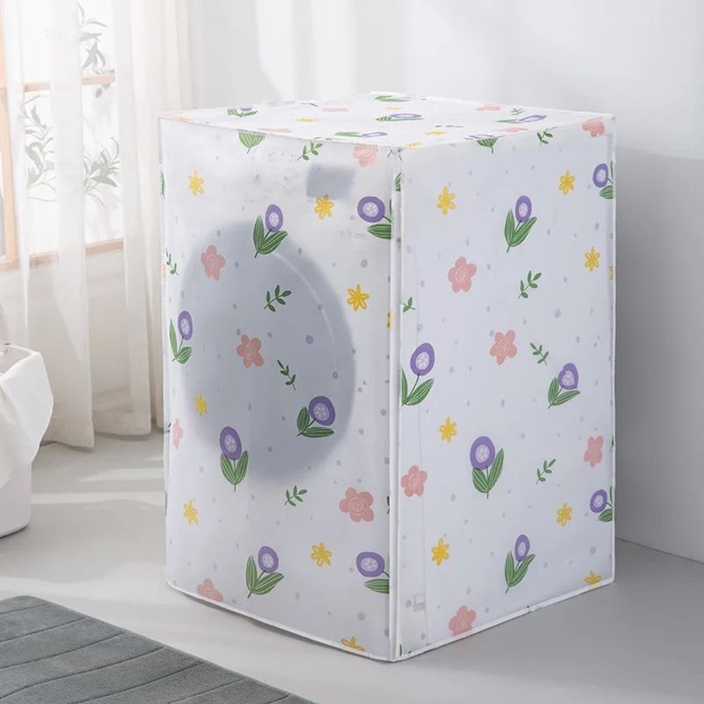 Waterproof Cartoon Washing Machine Dust Cover 14