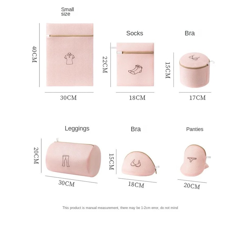 8Pack Laundry Protection Wash Bags 6